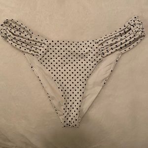 Frankies bikinis polka dot bikini bottom